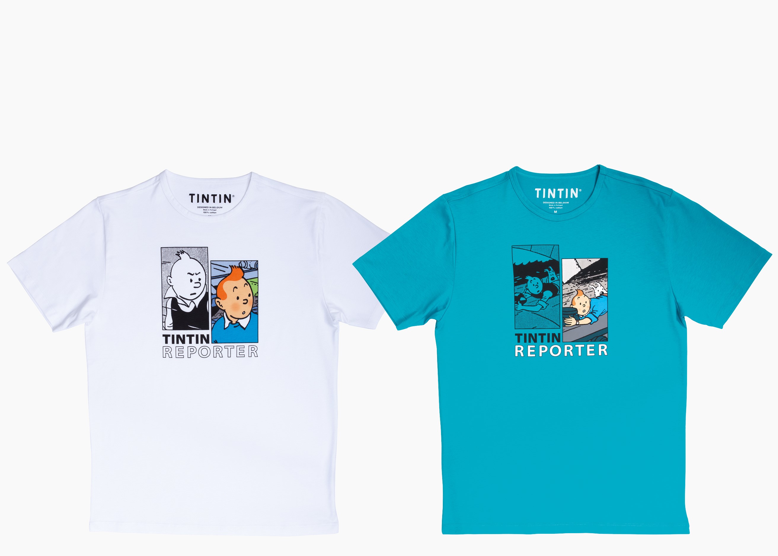 Kuifje T-shirts, DUO versie